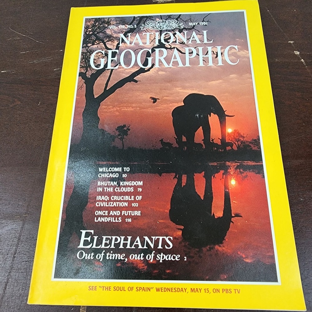 National Geographic Magazine March 1989 No Map
